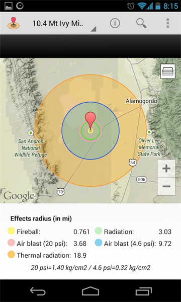 核爆计算器NukeBlast