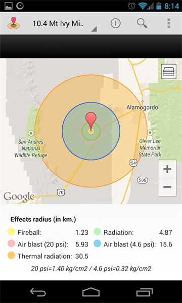 核爆计算器NukeBlast
