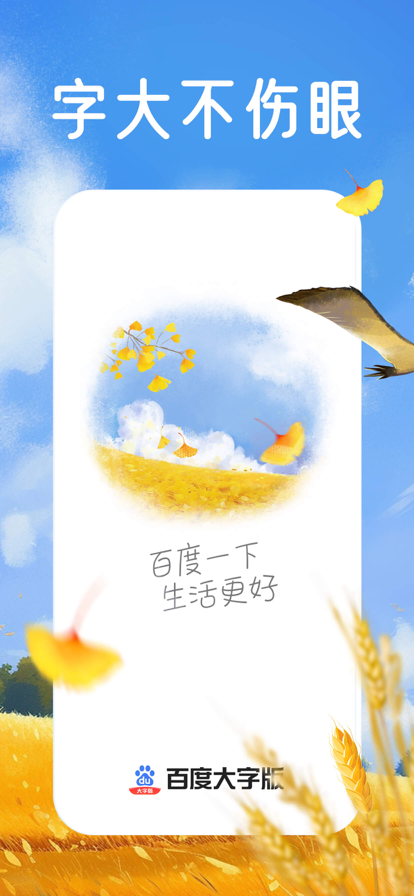 百度app大字版