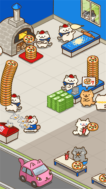披萨猫游戏