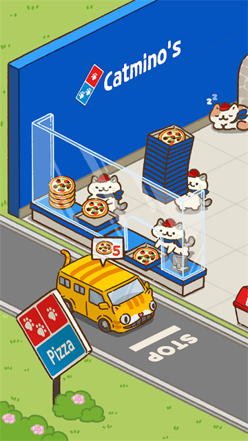 披萨猫游戏