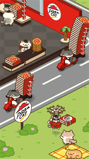 披萨猫游戏