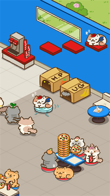 披萨猫游戏